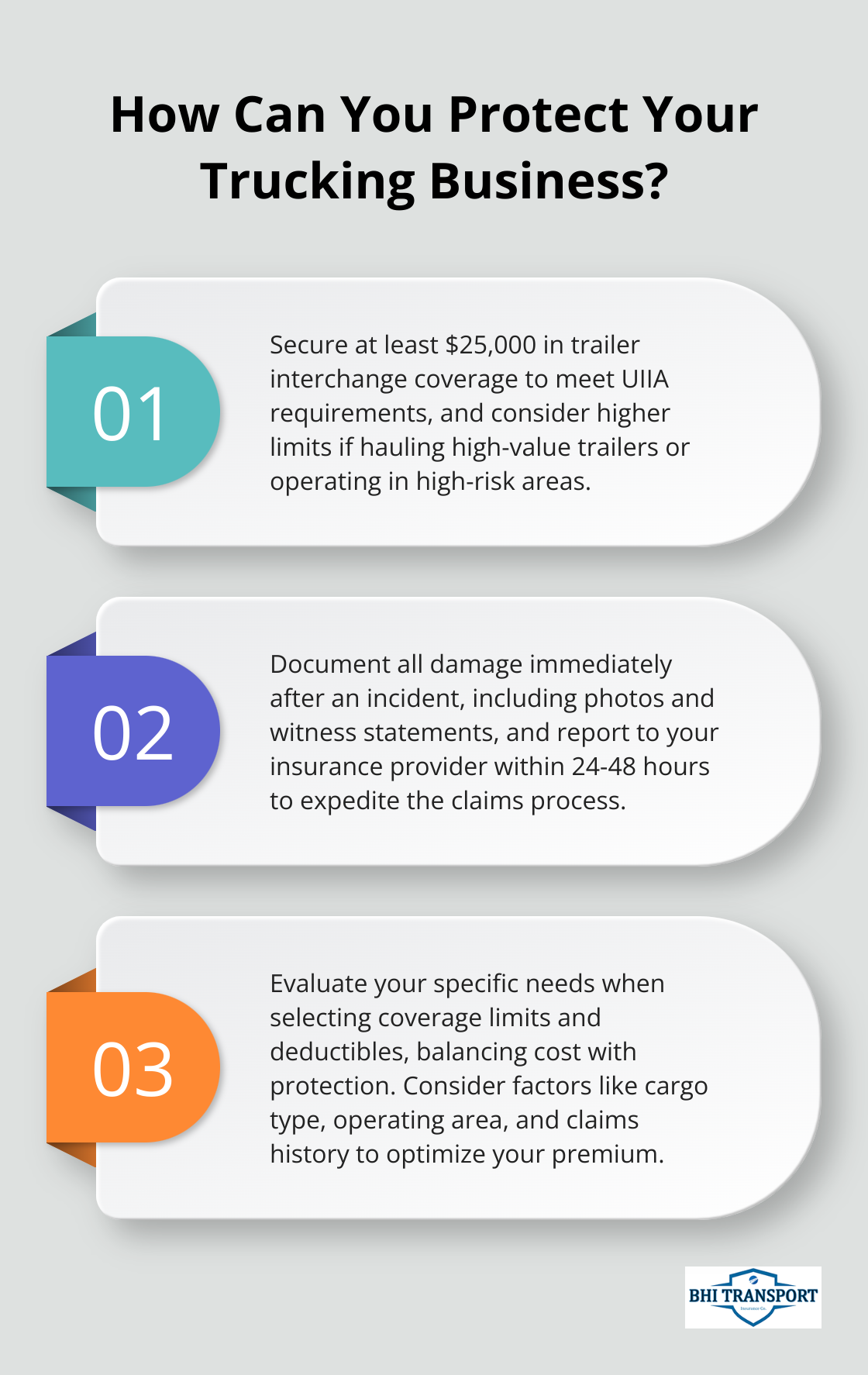 Fact - How Can You Protect Your Trucking Business?